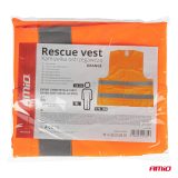 AMiO ohutusvest oranž, XL, 100% polüester | HL Autoosad