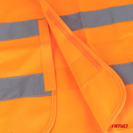 AMiO ohutusvest oranž, XL, 100% polüester | HL Autoosad