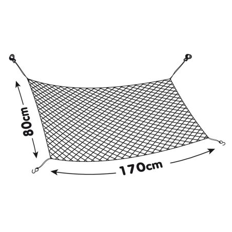 Lampa koeravõrk 170 x 80 cm autosalongi kinnitid | HL Autoosad