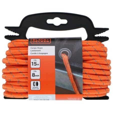 Black+Decker koormanöör 15 m 8 mm poolil | HL Autoosad