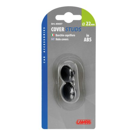 Lampa augukatted 22 mm, 2 tk, mustad | HL Autoosad