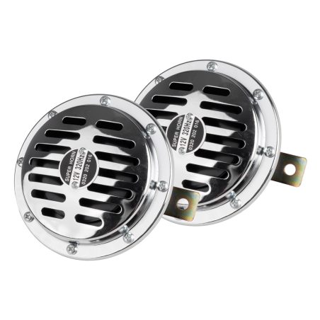 AMiO pasuna komplekt 12 V 125 mm, 2 tk 110 dB, kroom | HL Autoosad
