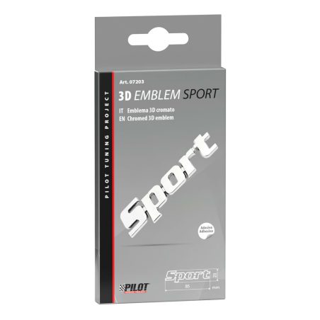 Lampa kleebisembleem Sport 3D | HL Autoosad