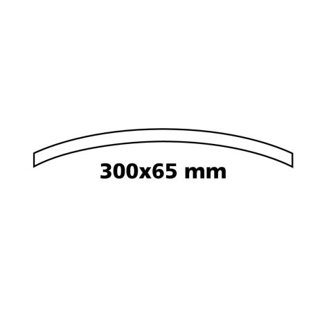 Lampa panoraampeegel 300 x 65 mm | HL Autoosad