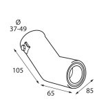 Lampa summutiotsik Ø 37–49 mm | HL Autoosad
