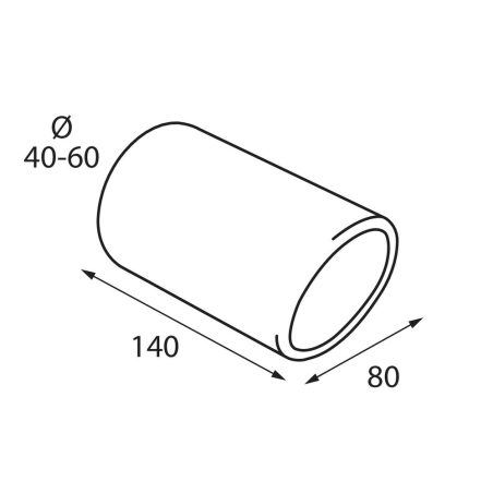 Lampa summutiotsik TS-16 40–60 mm | HL Autoosad