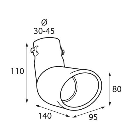 Lampa summutiotsik TS-21 30–45 mm | HL Autoosad