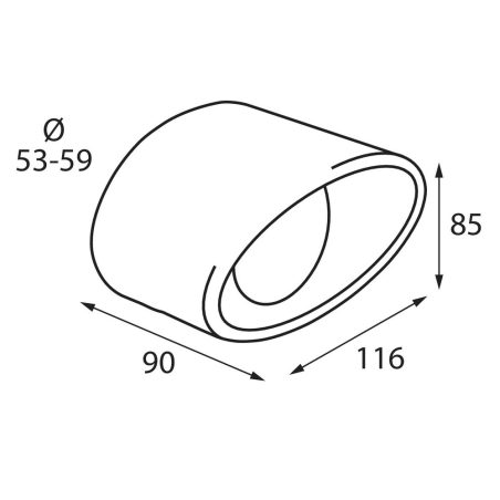 Lampa summutiotsik TS-32 53–59 mm | HL Autoosad