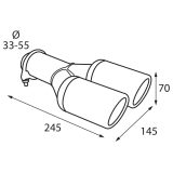 Lampa summutiotsik TS-43 33–44 mm | HL Autoosad