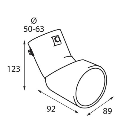 Lampa summutiotsik TS-45 50–63 mm | HL Autoosad