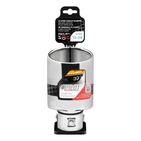 Lampa summutiotsik TS-58 40–43 mm, roostevaba | HL Autoosad