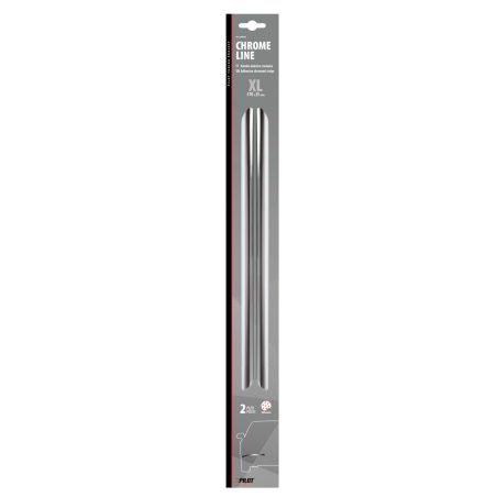 Lampa nikkel kaitseäärised 2 x 57 cm, laius 25 mm | HL Autoosad