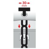 Lampa koormakatte kummiklambrid, 4 tk, 370 x 50 mm | HL Autoosad