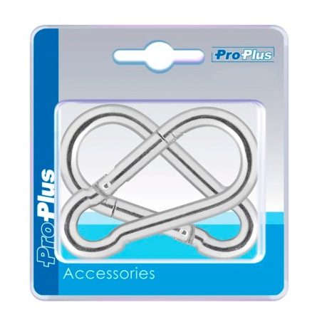 ProPlus karabiin 8 x 80 mm, 2 tk metall | HL Autoosad