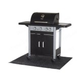 Tammer Brands grillmatt 100 x 120 cm, must | HL Autoosad