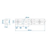 ProPlus siin haagise koormakinnitustele 100 cm | HL Autoosad