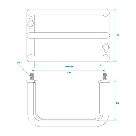 ProPlus haagise tulekaitse 140 x 105 x 80 mm | HL Autoosad