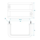 ProPlus haagise tulekaitse 140 x 105 x 80 mm | HL Autoosad