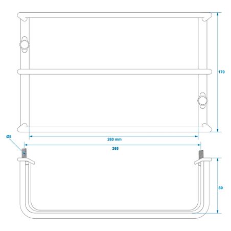 ProPlus haagise tulekaitse 260 x 170 x 80 mm | HL Autoosad