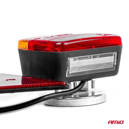AMiO kärutagatulede komplekt magnetiga 12 V, E4 | HL Autoosad