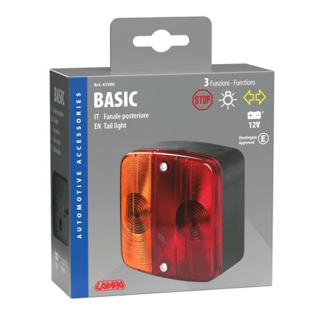 Lampa käru tagatuli 12 V 3 funktsiooni | HL Autoosad