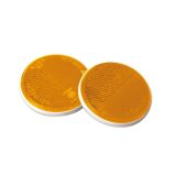 Lampa reflektorid, 2 tk, E-märk, läbimõõt 65 mm, oranž | HL Autoosad