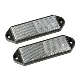 Lampa reflektor valge, 2 tk, 90 x 35 mm, E märgis | HL Autoosad