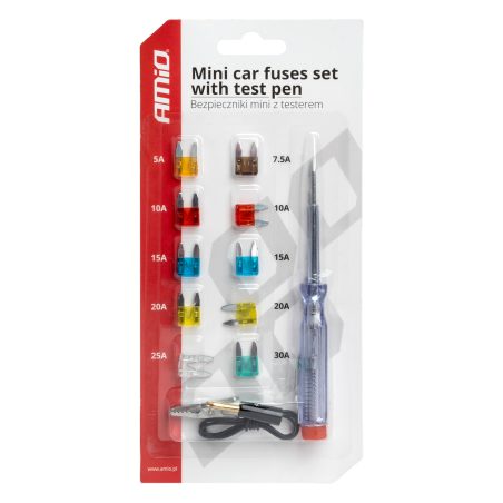 AMiO minikaitsmete komplekt, 10 tk pingetester | HL Autoosad