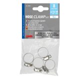 Lampa voolikuklambrid Ø 13–19 mm, laius 8 mm, 4 tk | HL Autoosad