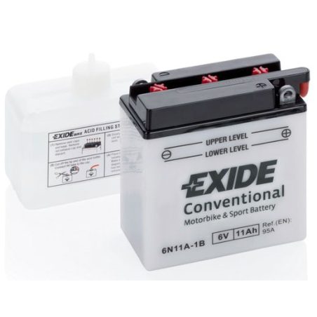 Exide 6 V 11 Ah 6N11A-1B 121 x 59 x 131 (-/+) | HL Autoosad