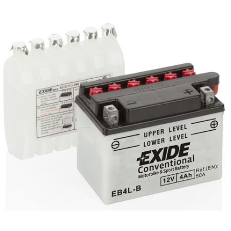 Exide 12 V 4 Ah YB4L-B 120 x 70 x 92 (-/+) | HL Autoosad