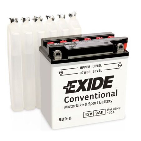 Exide 12 V 9 Ah YB9B 135 x 75 x 139 (+/-) | HL Autoosad
