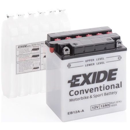 Exide 12 V 12 Ah YB12A-A 134 x 80 x 160 (+/-) | HL Autoosad
