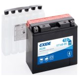 Exide 12 V 12 Ah YT14B-BS AGM 150 x 70 x 145 (+/-) | HL Autoosad
