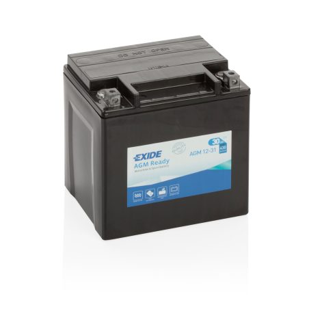 Exide 12 V 30 Ah AGM12-31 166 x 126 x 175 (-/+) | HL Autoosad