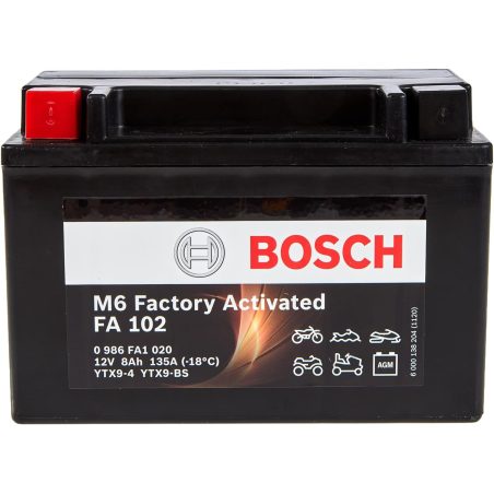 Bosch käivitusaku 8 Ah 120 A YTX9-BS 152 x 88 x 106 mm | HL Autoosad