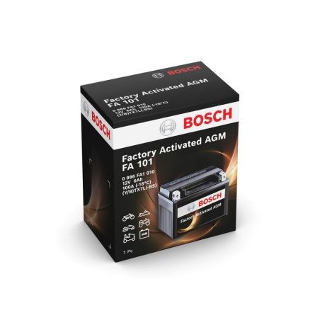 Bosch motoaku 6 Ah 100 A YTX7L-BS 114 x 71 x 131 mm | HL Autoosad