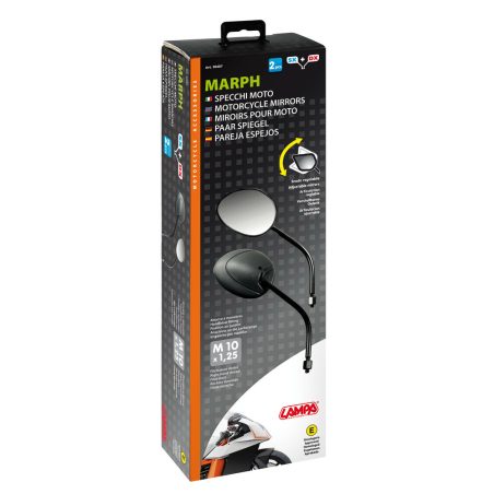 Lampa mootorratta peeglid Marph, 2 tk, M10 x 1,25 | HL Autoosad