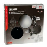 Lampa tahavaatepeeglid, 2 tk, must | HL Autoosad
