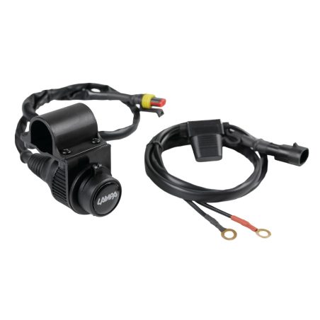 Lampa juhtrauale kinnitatav pesa 12 V, max 10 A | HL Autoosad