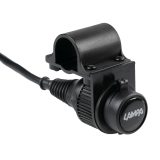 Lampa juhtrauale kinnitatav pesa 12 V, max 10 A | HL Autoosad