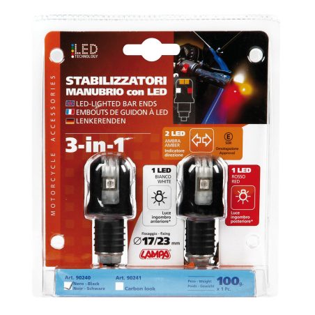 Lampa mootorratta suunatuled juhtrauale, 2 tk | HL Autoosad