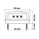 Lampa numbrituli LED | HL Autoosad