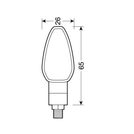 Lampa suunatuled LED, 2 tk must | HL Autoosad
