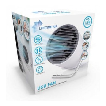 Mini USB-ventilaator, valge | HL Autoosad