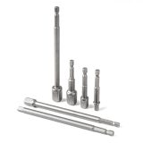 AMiO padruniadapterite komplekt HEX 1/4" – 1/4", 3/8" | HL Autoosad