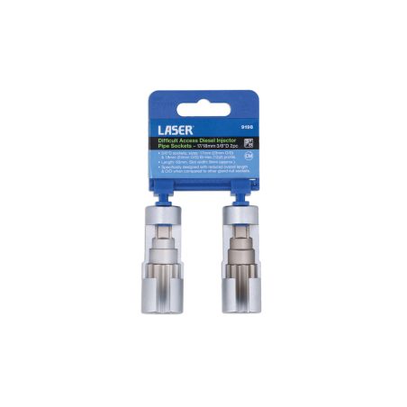 Laser Tools pihustipadrunid 3/8" 17 ja 18 mm, 12-kant | HL Autoosad