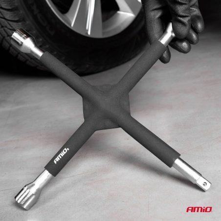 AMiO rattarist 17, 19, 21 mm ja 1/2", kummikattega | HL Autoosad