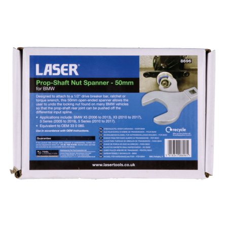 Laser Tools kardaanivõlli võti 50 mm BMW | HL Autoosad