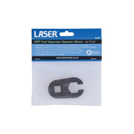 Laser Tools DPF-anduri võti 22 mm Ford | HL Autoosad